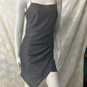 Vintage Windsor Gray Sheath Midi Dress for Cocktail